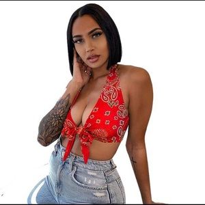 “M.O.B” neck tie tee